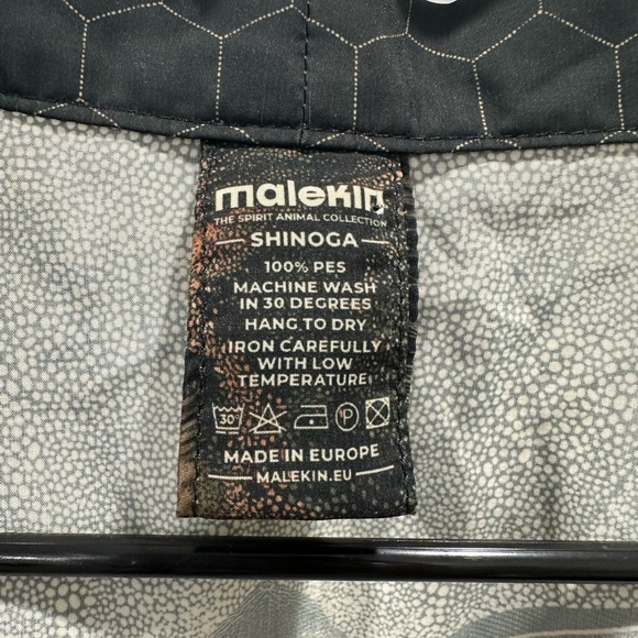 MalekinWear SHINOGA Death's Head Hawk Moth art kimono robe short spirit kaftan - Picture 3 of 6